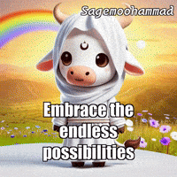 Rainbow Flower GIF by Sagemoohammad