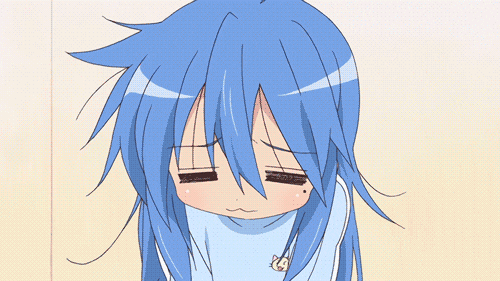 anime :: wake up :: gif :: anime gif :: the melancholy of haruhi suzumiya -  JoyReactor