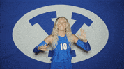 Excited Clapping GIF by BYU Cougars
