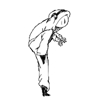 Tip Toe Sneak Around Sticker by CC0 Studios