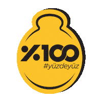 Yüzdeyüz Sticker by Gerekeni Yap!