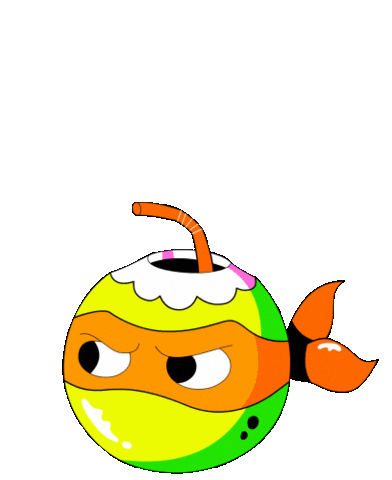 Look Orange Sticker by Nickelodeon