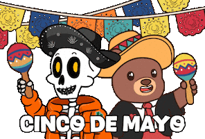 May 5Th Spanish Sticker by BEARISH