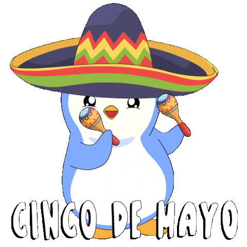 May 5Th Spanish Sticker by Pudgy Penguins