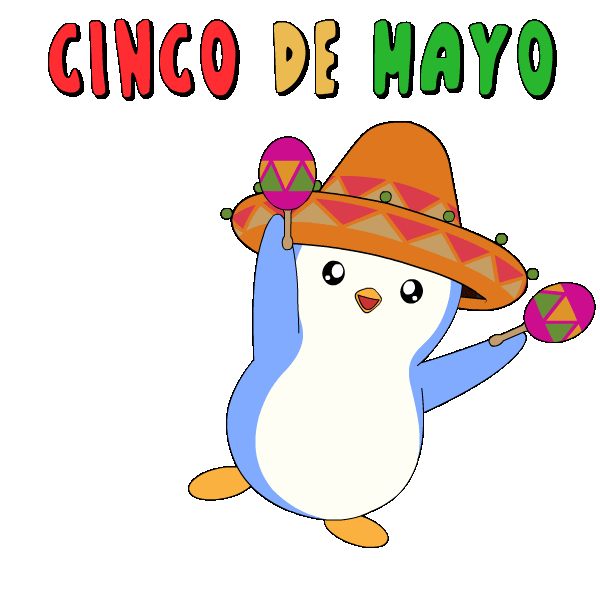 Spanish Dancing Sticker by Pudgy Penguins