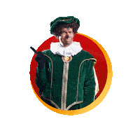 5 December Pieten Sticker by Boekdesint