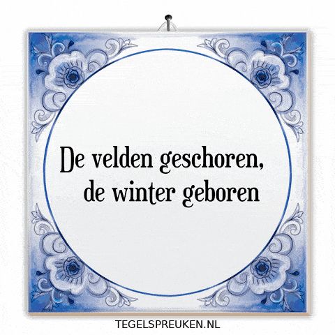 Winter Rust GIF by Tegelspreuken.nl