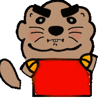 Rainbow Beaver Sticker