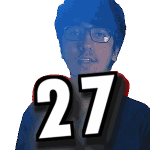 Twenty-Seven Number Sticker