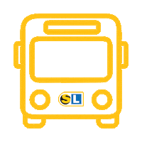 Bus Touringcar Sticker by Speelziek Opleidingen