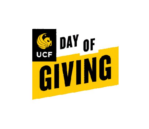 Ucf Day Of Giving Sticker by University of Central Florida
