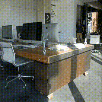 desk GIF