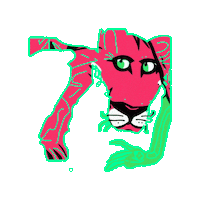Pink Panther Love Sticker by A Reason To Feel