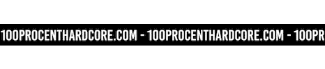 Core Sticker by 100% Hardcore