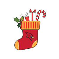 Christmas Svsu Sticker by Saginaw Valley State University