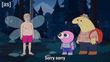 Sorry Jim Norton GIF by Adult Swim