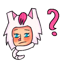 Cat Pregunta Sticker
