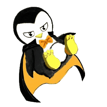 Shavesnow Sticker by Vampire Penguin