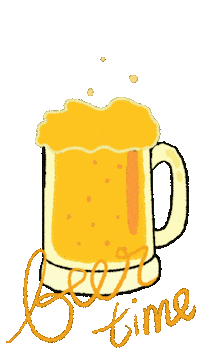 Beer Celebrate Sticker by Regina Awang