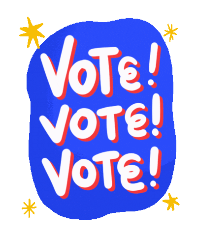 Usa Voting Sticker
