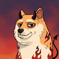 Shiba Inu Illustration GIF by Doge Pound