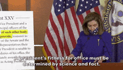 Nancy Pelosi 25Th Amendment GIF by GIPHY News