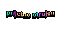 Delo Utrujen Sticker by Snof_pasjasola