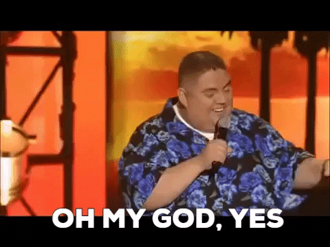 sanders22158 giphygifmaker gabriel iglesias oh my god yes fluffy GIF