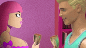 Cheers Barbie GIF by MAJOR LAZER
