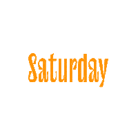 Saturday Morning Love Sticker