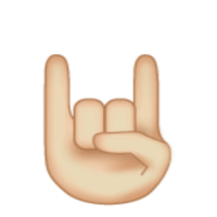 rock STICKER by imoji