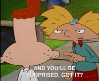 hey arnold nicksplat GIF