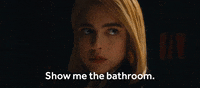 Margaret Qualley Bathroom GIF by NEON