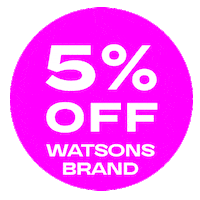 Shopping Discount Sticker by Watsons Thailand