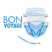 Traveling Bon Voyage Sticker by Norwegian Cruise Line