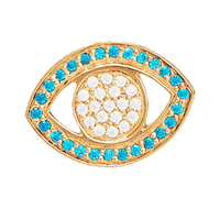 Blue Eyes Eye Sticker by Rosie Fortescue