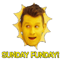 Happy Sunday Sun Sticker by Travis