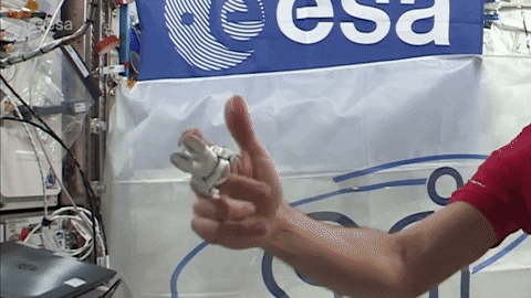 International Space Station Toy GIF by European Space Agency - ESA