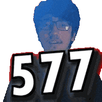 Number Sticker