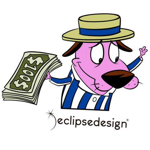 Money Sticker by EclipseDesignCo