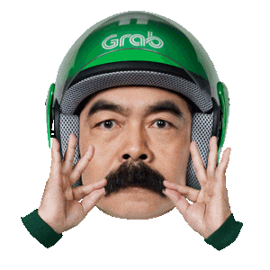 Adam Grabfood Sticker by Grab Indonesia