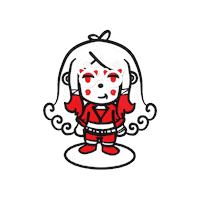 Happy Girl Sticker
