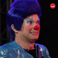 Clown Oops GIF by BuzzFeed