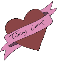 Tiny Love Sticker by Præmature fortællinger