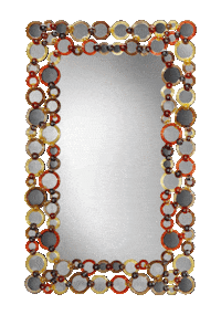 Mirror Murano Sticker by Sogni di Cristallo