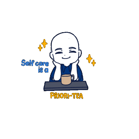 Relax Wellbeing Sticker by ironbrij