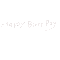 Happy Birthday 誕生日 Sticker