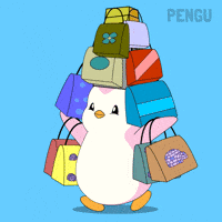 Happy Pink GIF by Pudgy Penguins