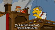 Episode 11 Judge Snyder GIF by The Simpsons