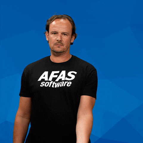Genoeg Diepe Zucht GIF by AFAS Software